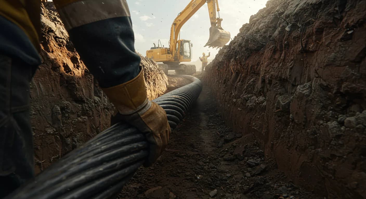 The best underground cables for wind power and solar – order from us now